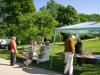 13. Mai 2012: Verkauf von Apfelbrand und Mirabellengeist sowie von Zierobst in Scherben im Herrschaftlichen Obstgarten